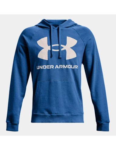 UNDER ARMOUR UA RIVAL FLEECE BIG LOGO HD-BLU