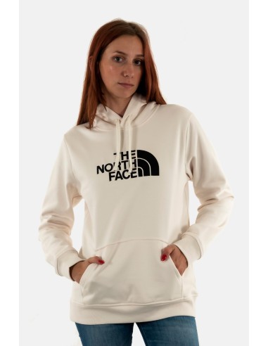 SUDADERA TNF W DREW PEAK RG HOODIE WHITE DUNE