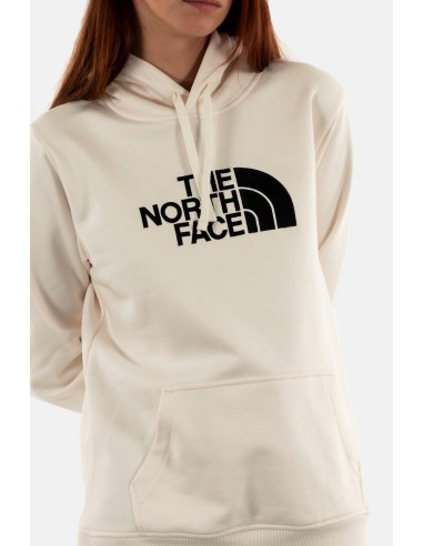 SUDADERA TNF W DREW PEAK RG HOODIE WHITE DUNE