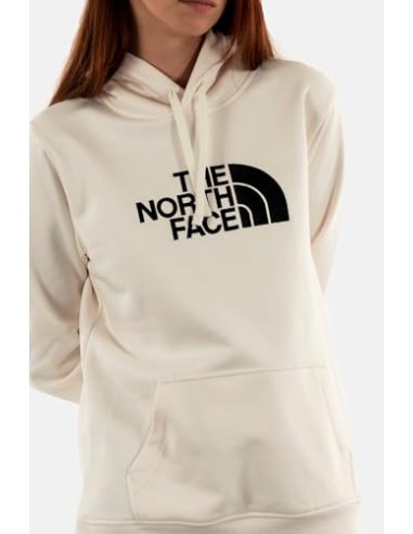 SUDADERA TNF W DREW PEAK RG HOODIE WHITE DUNE