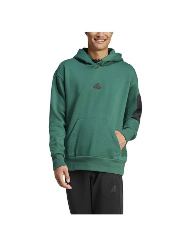 SUDADERA ADIDAS M CE FL HD W/ CAPUCHA