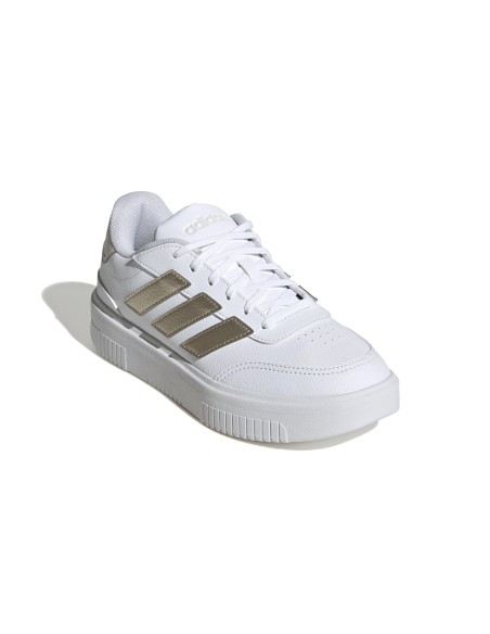Calzado Tiempo Libre Adidas COURTBLOCK BOLD-JI2203-NEGRO-MUJER