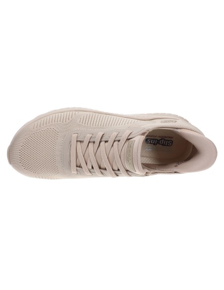 Calzado Sneaker-SKECHERS BOBS SQUAD CHAOS - CURRENT MU-117497-NAT-MUJER-BEIGE