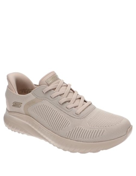 Calzado Sneaker-SKECHERS BOBS SQUAD CHAOS - CURRENT MU-117497-NAT-MUJER-BEIGE