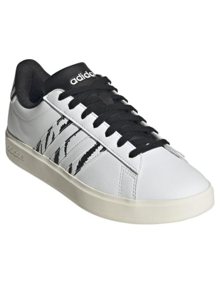 Calzado Tiempo Libre Adidas GRAND COURT 2.0-JS2882-NEGRO-MUJER