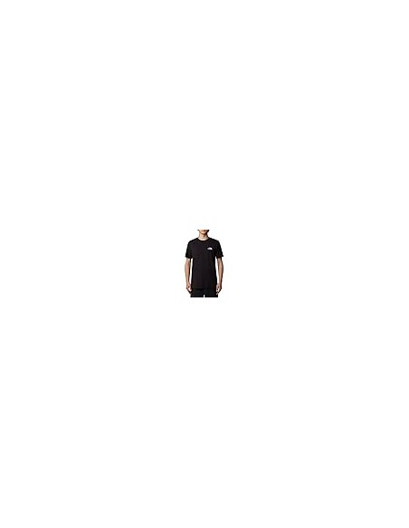CAMISETA TNF MEN'S S/S REFLECTIVE BOX NSE TEE - NEGRO