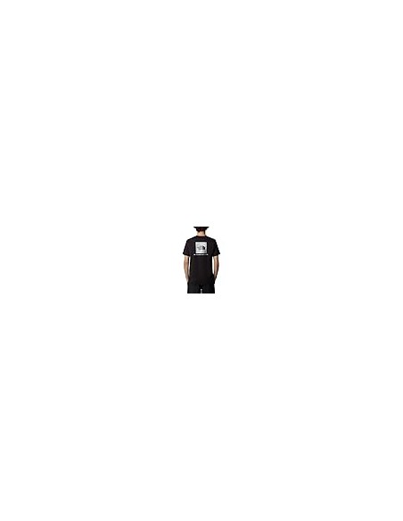 CAMISETA TNF MEN'S S/S REFLECTIVE BOX NSE TEE - NEGRO