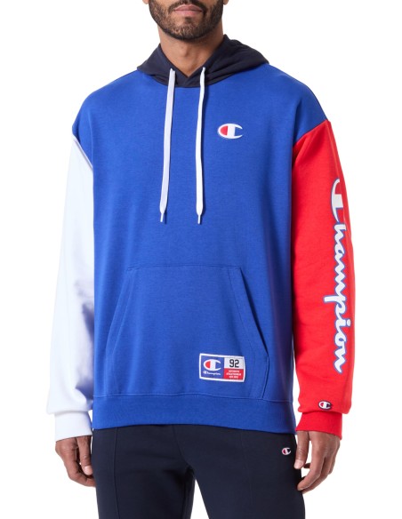 Sudadera CHAMPION Hooded Sweatshirt-219738-BS003-AZUL ROYAL-HOMBRE