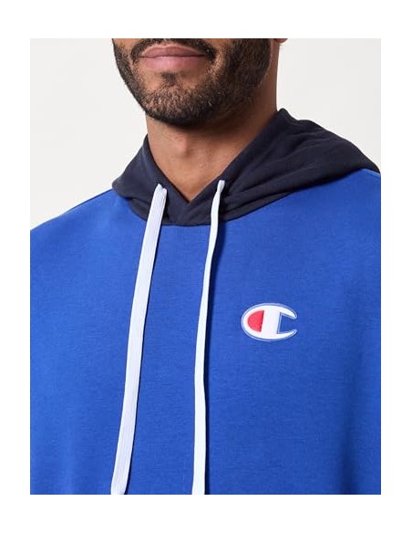 Sudadera CHAMPION Hooded Sweatshirt-219738-BS003-AZUL ROYAL-HOMBRE