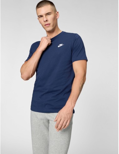 CAMISETA NIKE M NSW CLUB TEE AA AZUL MARINO...