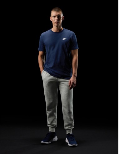 CAMISETA NIKE M NSW CLUB TEE AA AZUL MARINO...