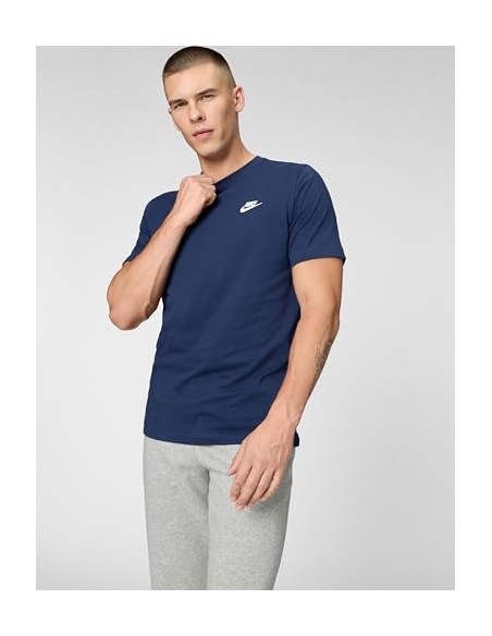 CAMISETA NIKE M NSW CLUB TEE AA AZUL MARINO AR4997-410