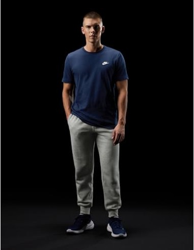 CAMISETA NIKE M NSW CLUB TEE AA AZUL MARINO...
