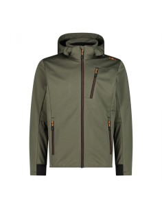 CMP SOFTSHELL MAN ZIP HOOD JACKET