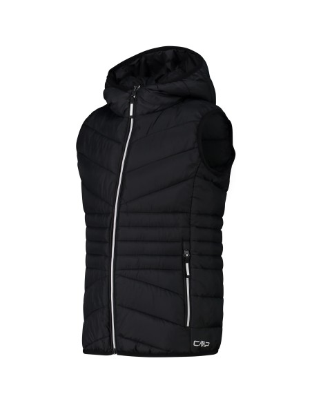 CHALECO CMP GIRLS VEST FIX HOOD