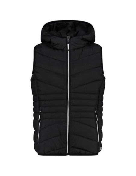 CHALECO CMP GIRLS VEST FIX HOOD