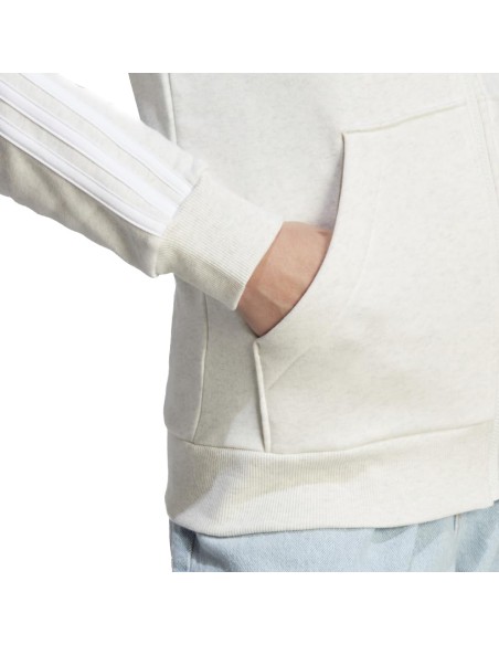 CHAQUETA CON CAPUCHA ADIDAS W 3S FT FZ R HD