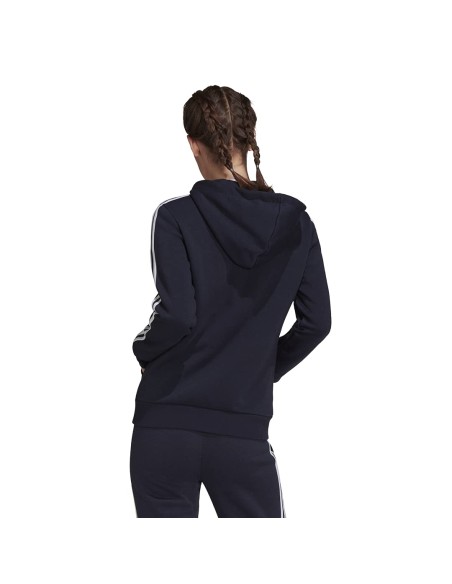 CHAQUETA CON CAPUCHA ADIDAS W 3S FT FZ R HD
