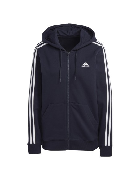 CHAQUETA CON CAPUCHA ADIDAS W 3S FT FZ R HD