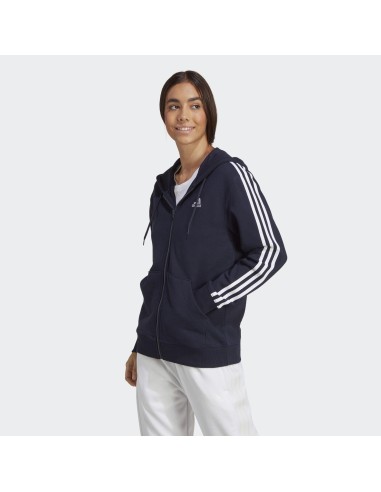 CHAQUETA CON CAPUCHA ADIDAS W 3S FT FZ R HD