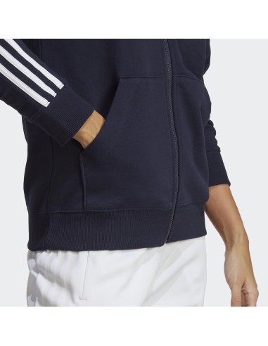 CHAQUETA CON CAPUCHA ADIDAS W 3S FT FZ R HD