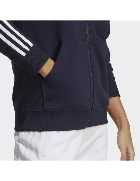 CHAQUETA CON CAPUCHA ADIDAS W 3S FT FZ R HD