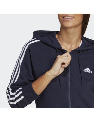 CHAQUETA CON CAPUCHA ADIDAS W 3S FT FZ R HD