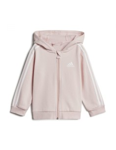 CHANDAL ADIDAS I 3S FZ FL JOG IV7410 SANPIN/WHITE NIÑA 2