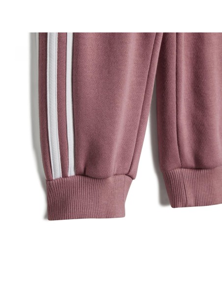 CHANDAL ADIDAS I 3S FZ FL JOG IV7410 SANPIN/WHITE NIÑA
