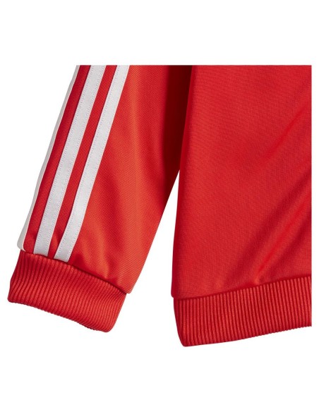 CHANDAL ADIDAS I 3S FZ FL JOG IV7410 SANPIN/WHITE NIÑA