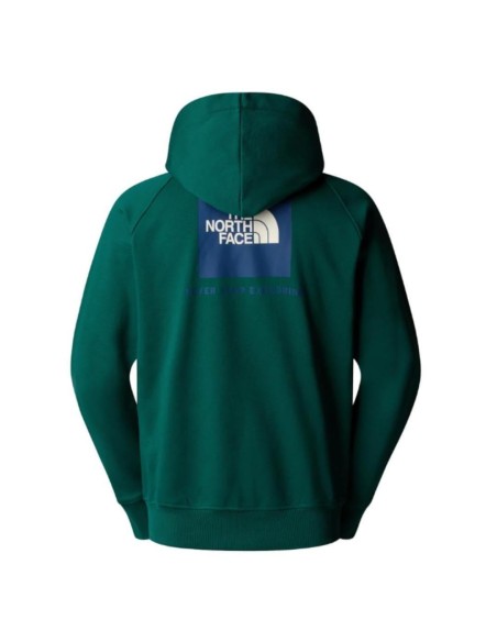 SUDADERA MEN'S RAGLAN BOX NSE HOODIE - GREEN