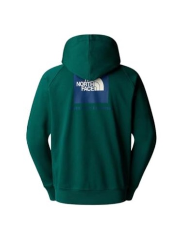 SUDADERA MEN'S RAGLAN BOX NSE HOODIE - GREEN