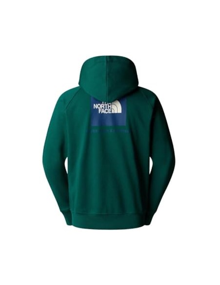 SUDADERA MEN'S RAGLAN BOX NSE HOODIE - GREEN