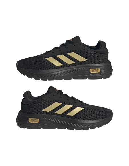 Calzado Tiempo Libre Adidas CLOUDFOAM COMFY-JH6829-NEGRO-MUJER