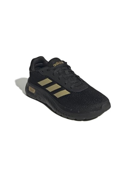 Calzado Tiempo Libre Adidas CLOUDFOAM COMFY-JH6829-NEGRO-MUJER