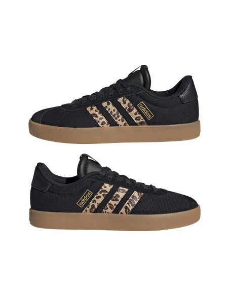 ZAPATILLA ADIDAS VL COURT 3.0 JP5355-CBLACK/SHABRN/MAGOLD