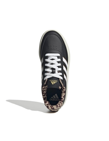 Calzado Tiempo Libre Adidas BREAKNET 2.0-JQ7412-NEGRO-MUJER