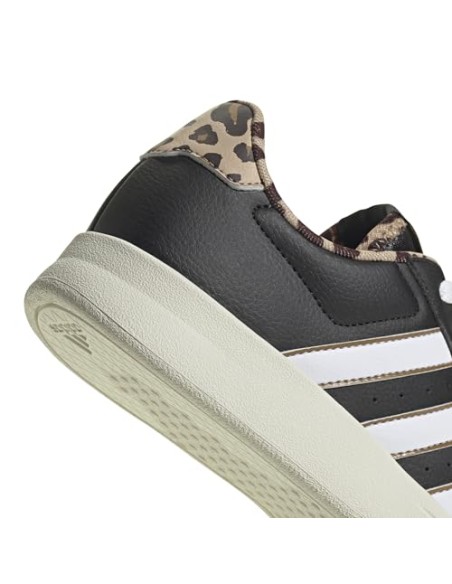 Calzado Tiempo Libre Adidas BREAKNET 2.0-JQ7412-NEGRO-MUJER