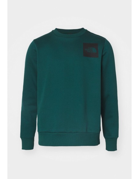 SUDADERA MEN'S FINE CREW GREEN