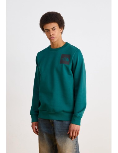 SUDADERA MEN'S FINE CREW GREEN