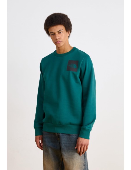 SUDADERA MEN'S FINE CREW GREEN