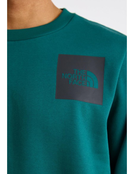 SUDADERA MEN'S FINE CREW GREEN