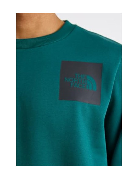 SUDADERA MEN'S FINE CREW GREEN