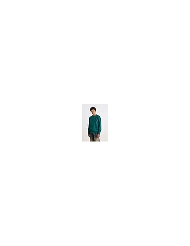 SUDADERA MEN'S FINE CREW GREEN