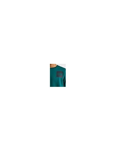 SUDADERA MEN'S FINE CREW GREEN