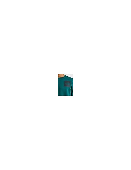 SUDADERA MEN'S FINE CREW GREEN