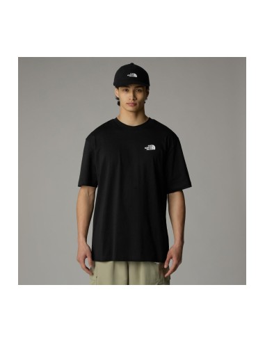 CAMISETA TNF MEN'S ESSENTIAL OVERSIZE TEE - NEGRO