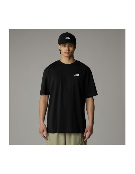 CAMISETA TNF MEN'S ESSENTIAL OVERSIZE TEE - NEGRO