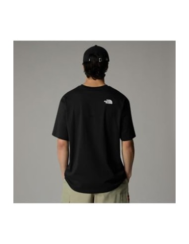 CAMISETA TNF MEN'S ESSENTIAL OVERSIZE TEE - NEGRO