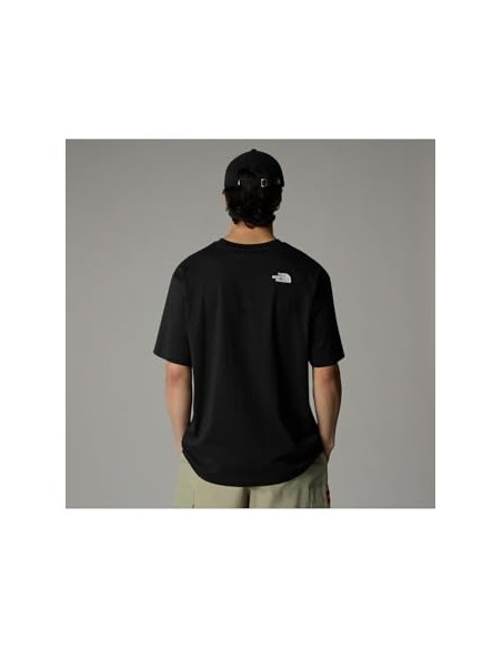 CAMISETA TNF MEN'S ESSENTIAL OVERSIZE TEE - NEGRO